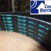 Fita de borracha com marca e código de produto G-2380