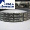 Correia POLY-V 4PK 0600 em fundo claro