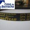 Correia Goodyear com marcação 3PK 0670, fundo branco.