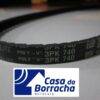 Correia Poly-V 3PK 740, com texto visível de informações do produto.