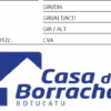 Logotipo da Casa da Borracha, loja de autopeças em Botucatu.