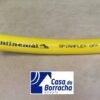 Mangueira amarela da marca Continental com a inscrição 'Spiralex Off Shore'.