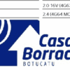 Logotipo da Casa da Borracha, localizado em Botucatu, Brasil.