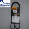 Correia Poly-V Continental em embalagem com código de barras