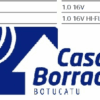 Logotipo da Casa da Borracha, loja localizada em Botucatu.