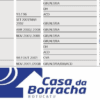 Tabela de peças de carro com informações de modelo e códigos