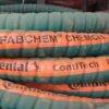 Mangueiras para transporte de produtos químicos da marca Continental.