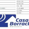 Logotipo da Casa da Borracha, loja de peças automotivas em Botucatu.