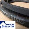 Correias Goodyear para uso industrial, exibindo detalhes e marcação.