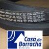 Cintos de borracha Goodyear HCC2148 HEX sobre fundo de papel