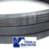 Fitas de borracha na cor preta, com marcas de identificação da marca Continental.