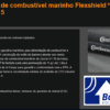 Mangueira de combustível marinho Flexshield® SAE J1527-A1-15 com logo Continental.
