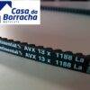 Correia de transmissão Continental AVX 13 x 1188 La em fundo claro.