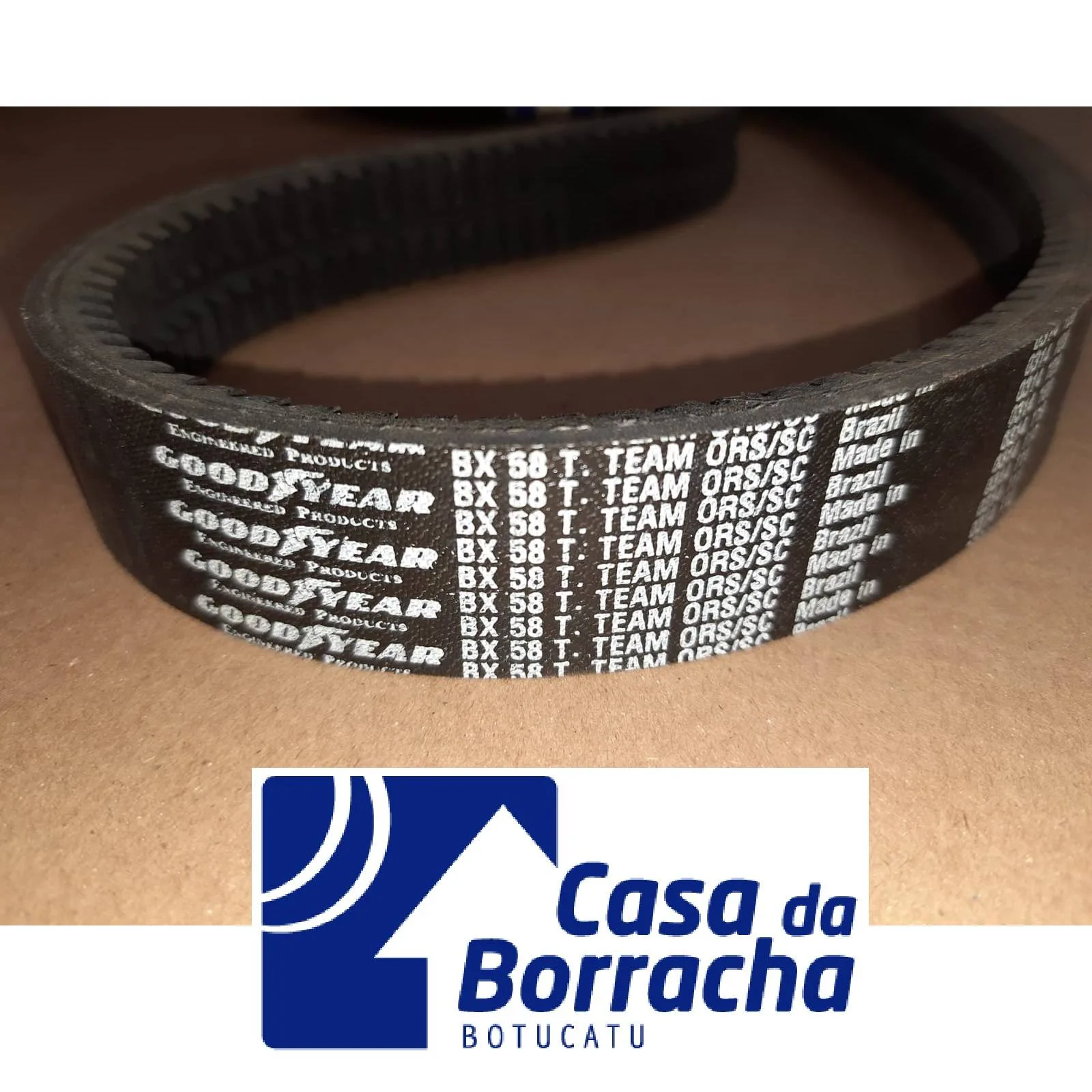CORREIA BX058 DUPLA T.TEAM GOODYEAR - Casa da Borracha Botucatu