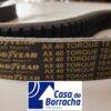 Correia Goodyear AX40 Torque Team em primeiro plano.