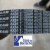Correia Goodyear com código AX34 T. AUTO, usada em veículos automotores.