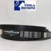 Correias Goodyear, modelo ZX 1320, exibidas lado a lado.