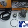 Bomba d'água e kit de correia de distribuição com peças auto.