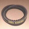 Correia Goodyear em formato circular com contornos dentados.