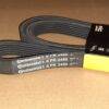 Correias pretas Continental em embalagem, modelo 6 PK 2460