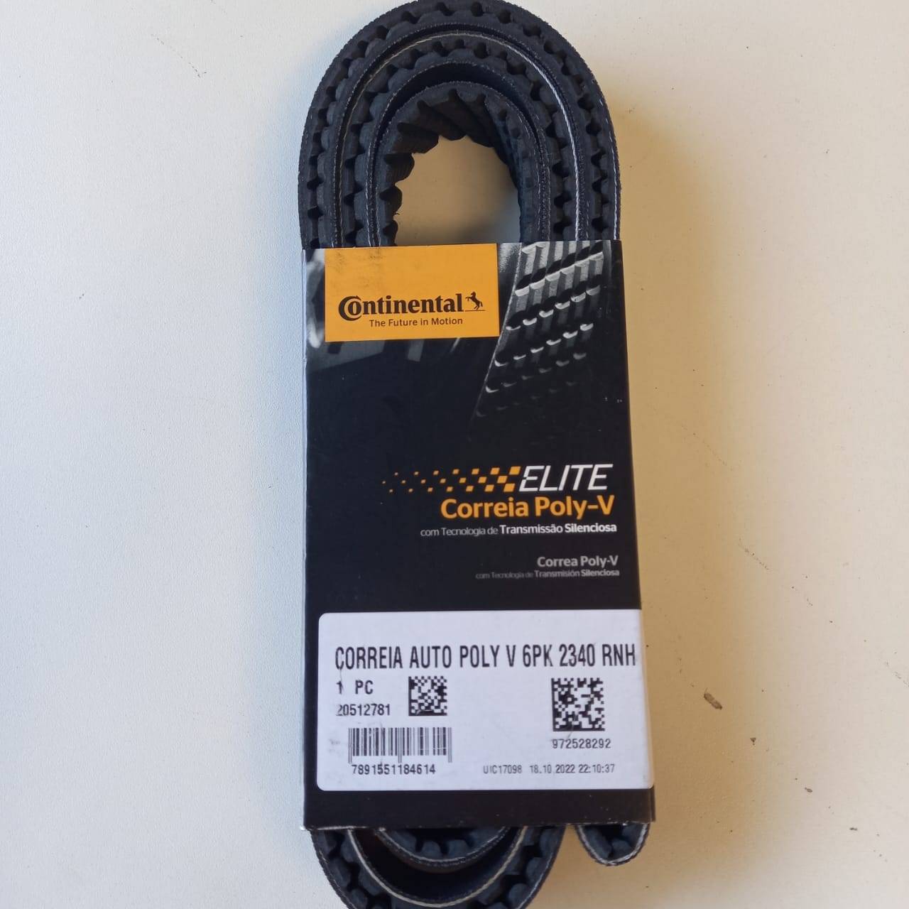 D&D PowerDrive 6PK2150 Replacement Belt - 85.25" Length, 0.86" Width Metric Standard