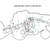 Diagrama mecânico do trator New Holland TC 5070 e TC 5070 Exitus E.