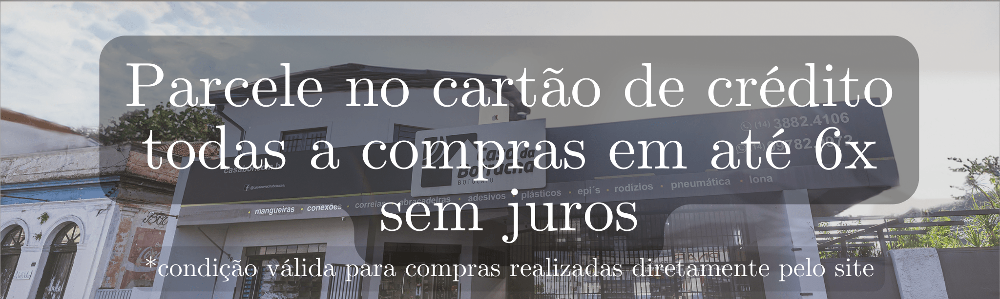 Fachada Prédio Avenida Marechal Floriano Peixoto - CasaBor Desde 1978 - Distribuidor Continental® - Correias & Mangueiras