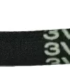 Correia de transmissão com inscrições em verde e preta, modelo 3V-300.