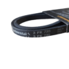 Correia preta modelo 3 PK 735 da Continental, fabricação brasileira, com texto visível