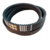 Conjunto de correias BX84, com design em borracha e ranhuras para melhor aderência.