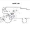 Diagrama do Clayson 1530 E com componentes numerados e setas de identificação.