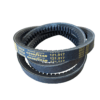 Correias Goodyear empilhadas, com numerações visíveis e texturas evidentes.