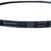 Correia agrícola preta com marca Continental e numeração 172517X