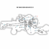 Diagrama de partes do modelo MF 3640 5650 ADVANCED D