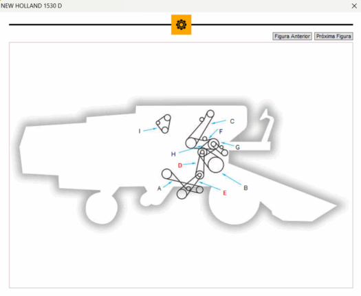 CORREIA AGRICOLA 203.022X Goodyear/Continental (equivalente a C-077 lisa) COMPATÍVEL COM NEW HOLLAND MAXION MASSEY FERGUSON IDEAL CLAYSON ORIGINAL 117522513800 230055 0050906166