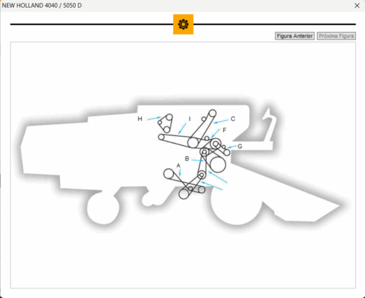 CORREIA AGRICOLA 203.022X Goodyear/Continental (equivalente a C-077 lisa) COMPATÍVEL COM NEW HOLLAND MAXION MASSEY FERGUSON IDEAL CLAYSON ORIGINAL 117522513800 230055 0050906166