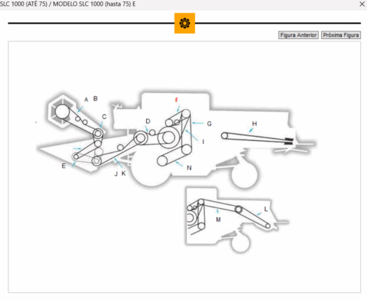 CORREIA AGRICOLA 200.522X COMPATÍVEL COM IDEAL SLC ORIGINAL: CR104 SA02001