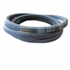 Conjunto de correias pretas da marca Continental, com detalhes em couro e etiquetas.
