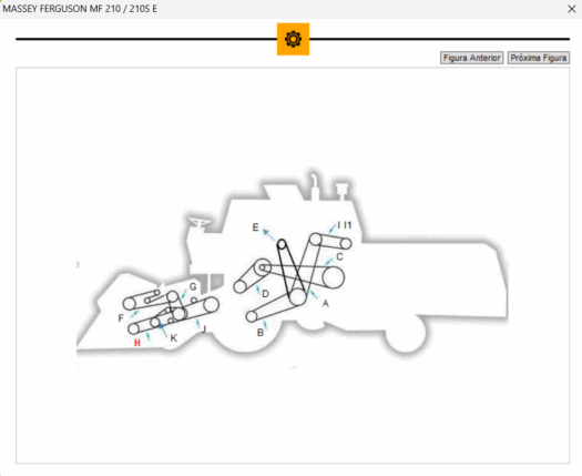 CORREIA AGRICOLA 211.022 CONTINENTAL (equivalente a C-80) COMPATÍVEL COM MASSEY FERGUSON IDEAL ORIGINAL: 1-99-51610 1722835M1 6203660M1 C010906356 01MT05X208