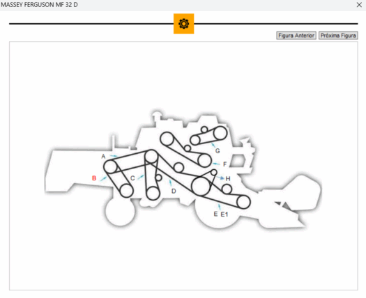 CORREIA AGRICOLA 211.022 CONTINENTAL (equivalente a C-80) COMPATÍVEL COM MASSEY FERGUSON IDEAL ORIGINAL: 1-99-51610 1722835M1 6203660M1 C010906356 01MT05X208