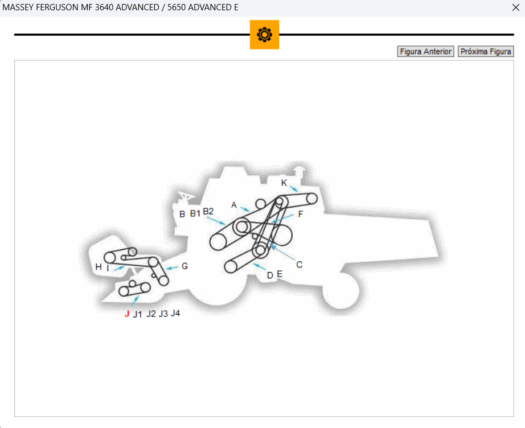 CORREIA AGRICOLA 211.022 CONTINENTAL (equivalente a C-80) COMPATÍVEL COM MASSEY FERGUSON IDEAL ORIGINAL: 1-99-51610 1722835M1 6203660M1 C010906356 01MT05X208