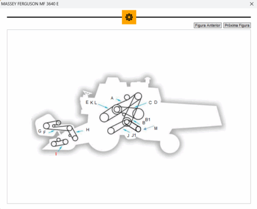 CORREIA AGRICOLA 211.022 CONTINENTAL (equivalente a C-80) COMPATÍVEL COM MASSEY FERGUSON IDEAL ORIGINAL: 1-99-51610 1722835M1 6203660M1 C010906356 01MT05X208