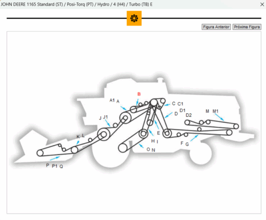 CORREIA AGRICOLA 235.022 / 22C2350 / C89 / 230057 ou CR118 ou CQ03265 ou 063971T1 (subst. a 20503758) Continental