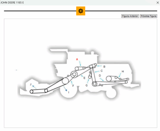 CORREIA AGRICOLA 235.022 / 22C2350 / C89 / 230057 ou CR118 ou CQ03265 ou 063971T1 (subst. a 20503758) Continental