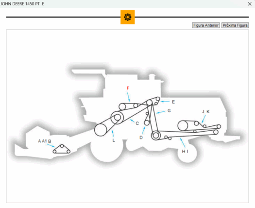 CORREIA AGRICOLA 235.022 / 22C2350 / C89 / 230057 ou CR118 ou CQ03265 ou 063971T1 (subst. a 20503758) Continental