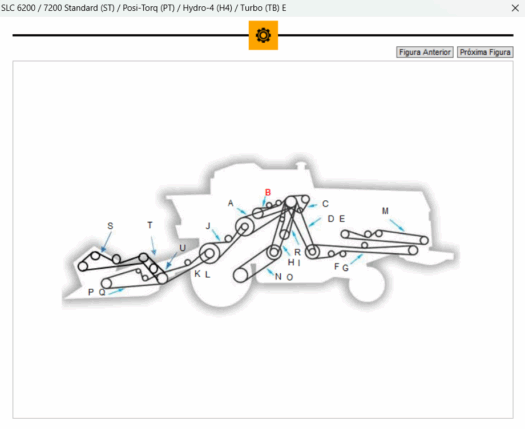 CORREIA AGRICOLA 235.022 / 22C2350 / C89 / 230057 ou CR118 ou CQ03265 ou 063971T1 (subst. a 20503758) Continental