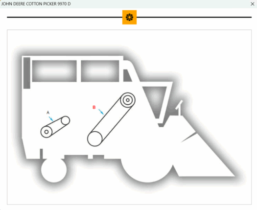CORREIA AGRICOLA 242.022.FX ou 22CX2420 ou CX92 ou AN274672 ou CQ53362