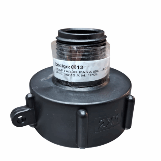 ADAPTADOR PARA IBC - ROSCA S F. 2" S60X6 X M. 1" BSP LUPUS 0813