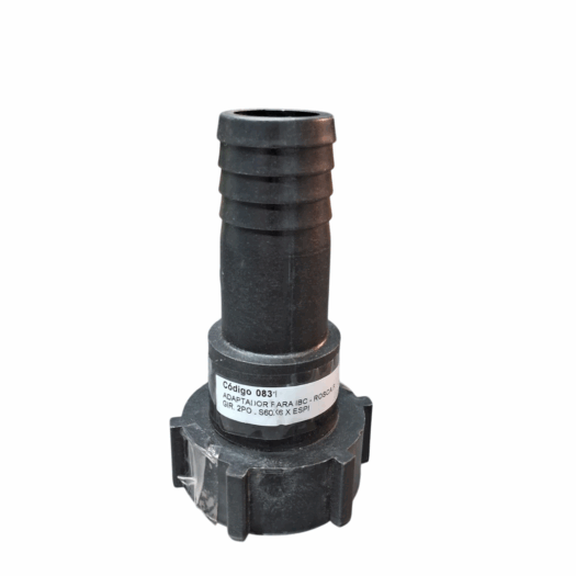 ADAPTADOR PARA IBC - ROSCA FÊMEA GIRATÓRIA 2" S60X6 X ESPIGAO 1.1/2" LUPUS 00831