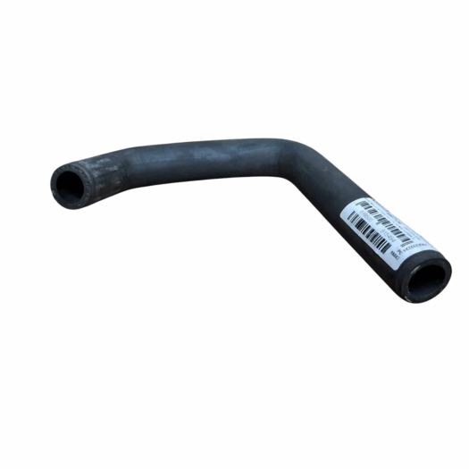 Mangueira curva preta com extremidades abertas